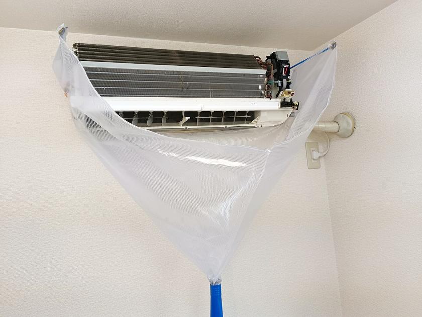 楽天市場】壁掛けエアコン洗浄ホッパーDX （エアコン洗浄カバー