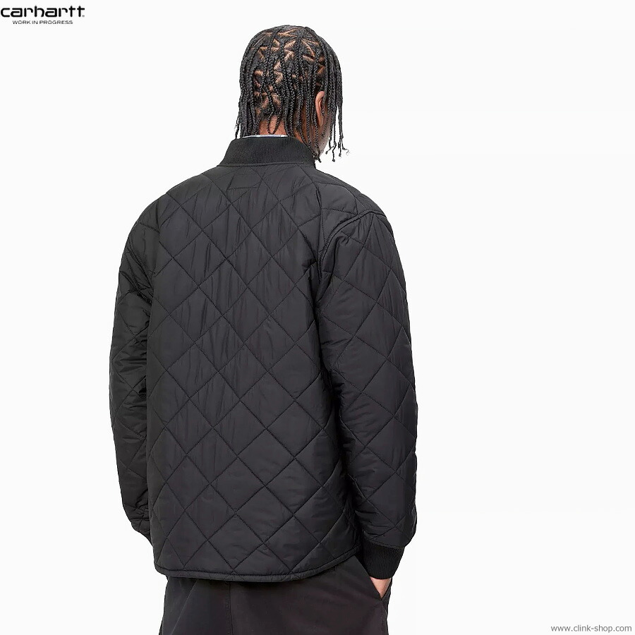 Carhartt / キルティングジャケット/S/ポリエステル/BLK sacai