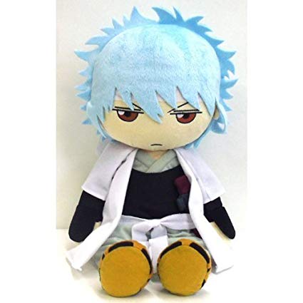 銀魂 坂田銀時 くったりクッション ぬいぐるみ 銀魂 坂田 銀時