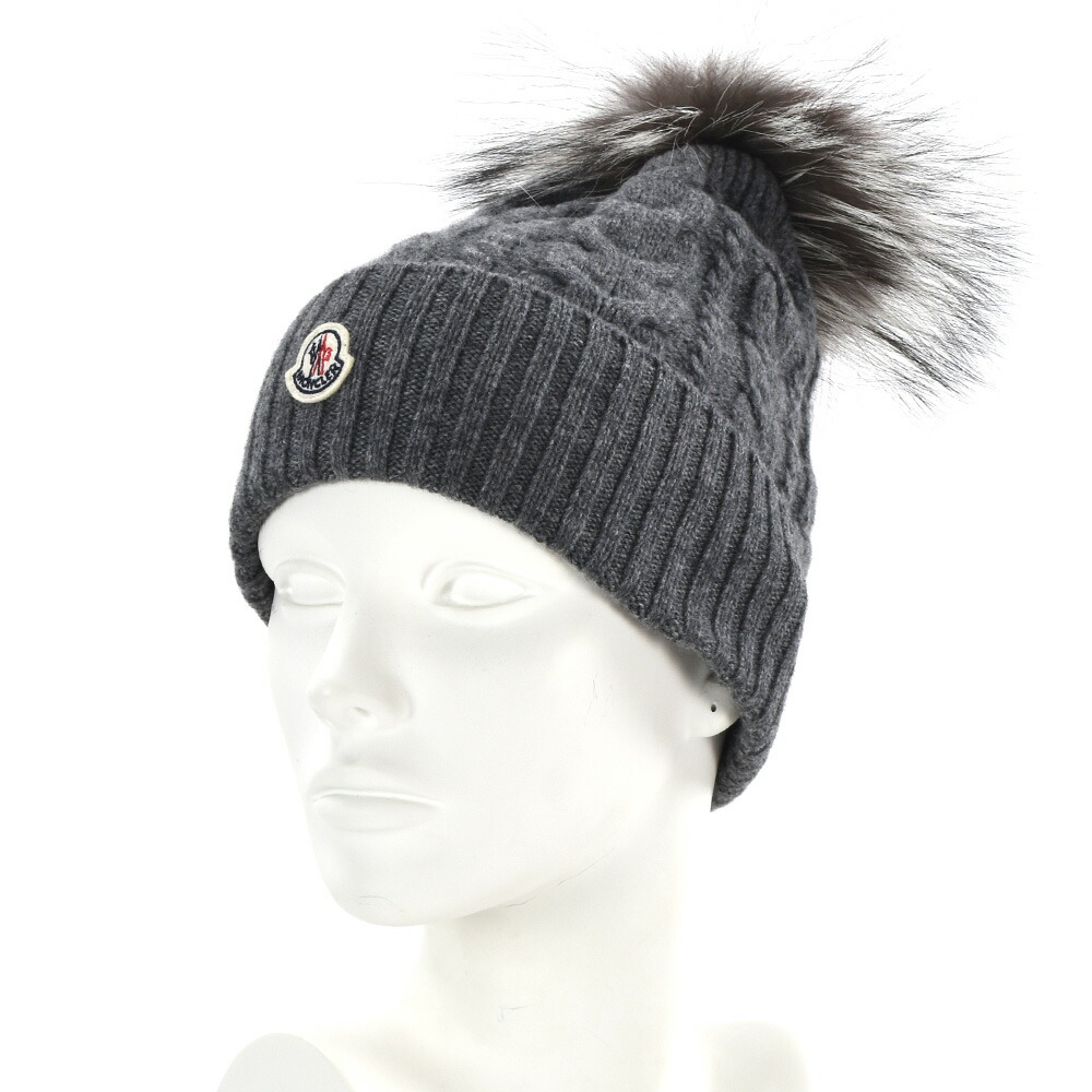 楽天市場】モンクレール ニットキャップ レディース ビーニー ウール