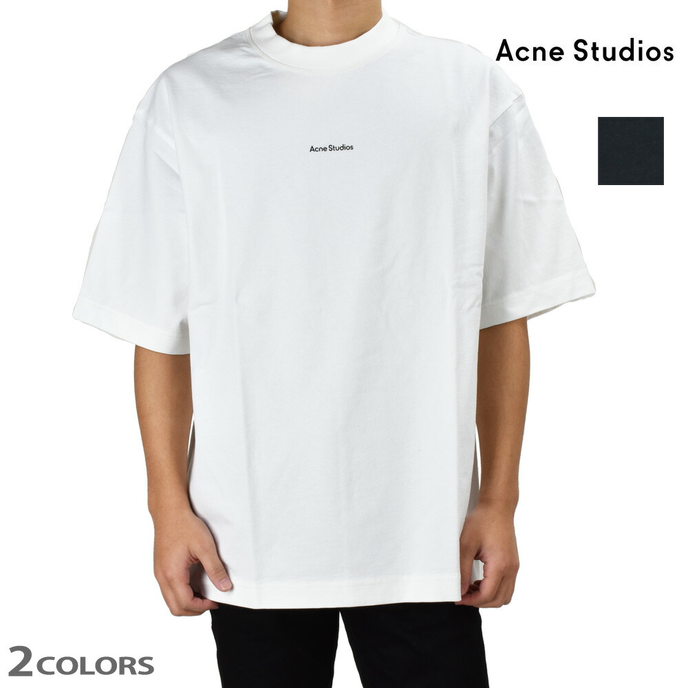 楽天市場】アクネストゥディオズ Tシャツ メンズ カットソー ロゴT