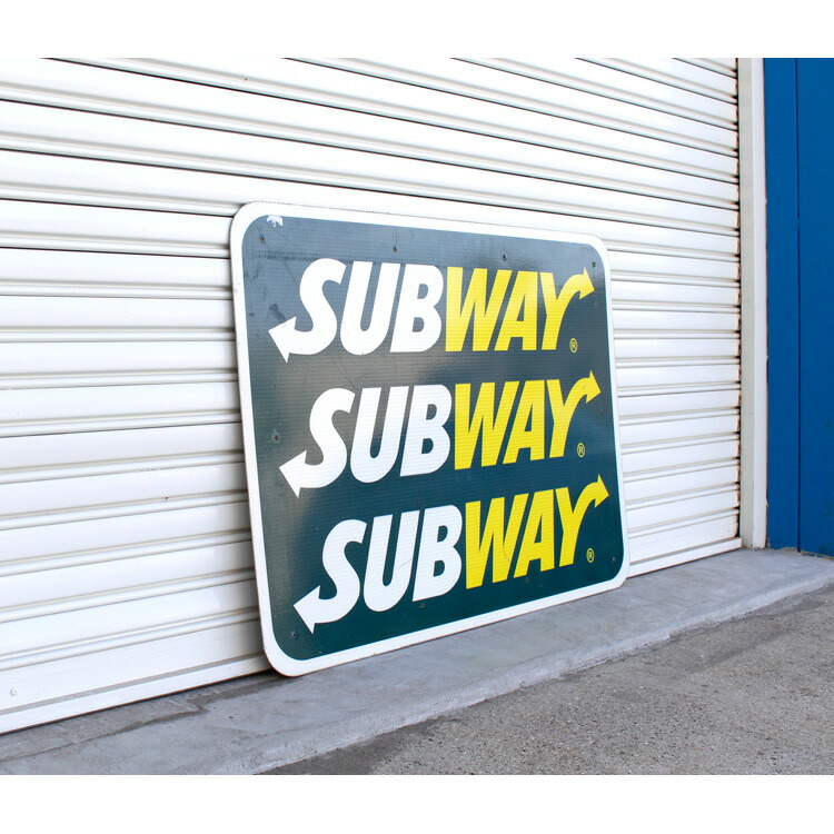 ハイウェイロードサインサブウェイ看板