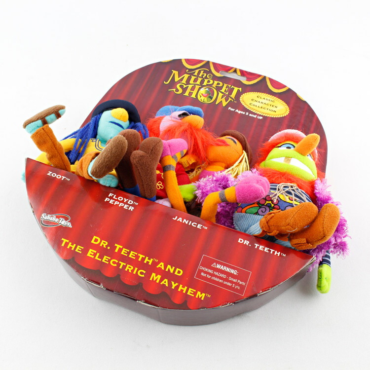 楽天市場】マペットショー Dr.Teeth and The Electrich Mayhem 4パック