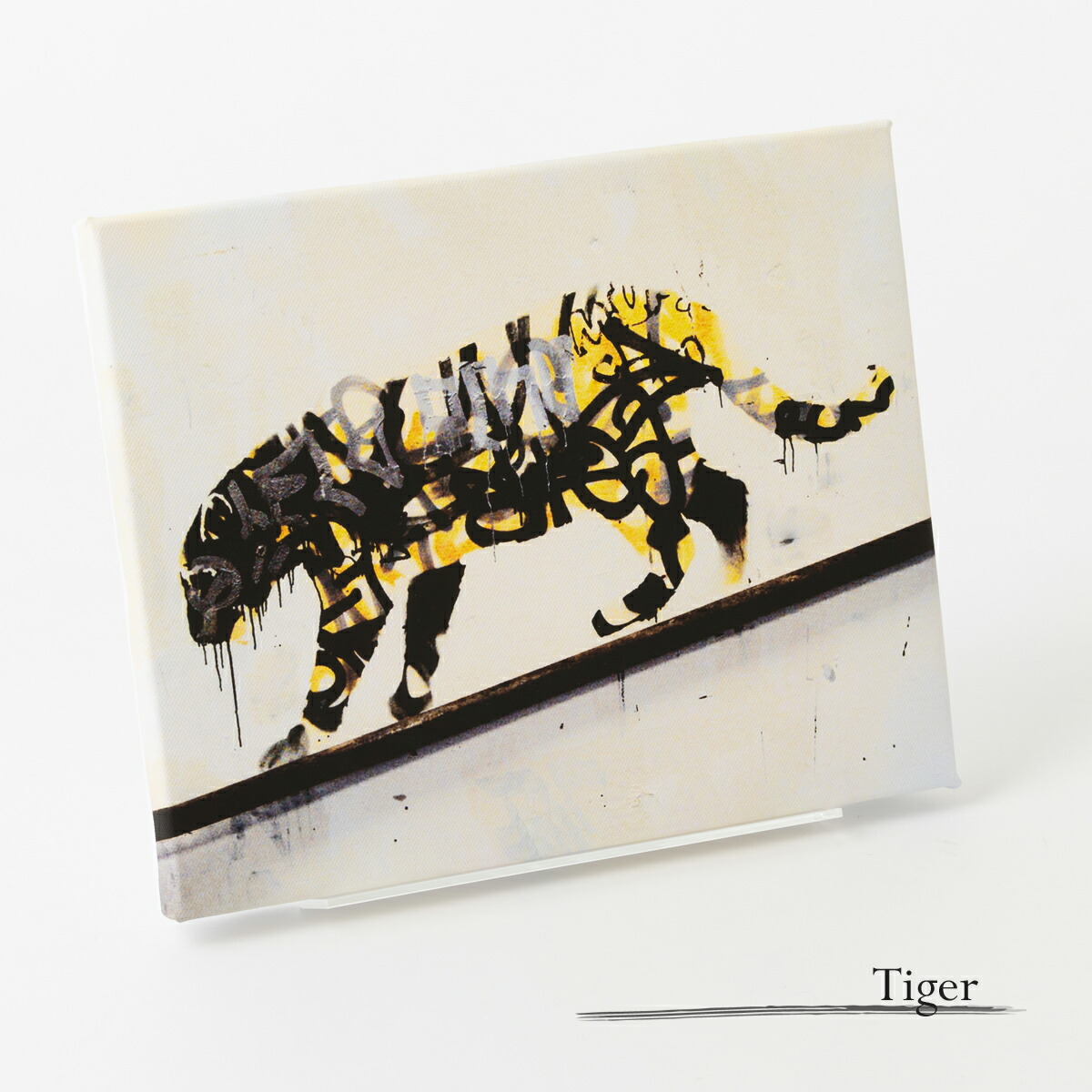 楽天市場】バンクシー BANKSY アートファインボード キャンバス アート