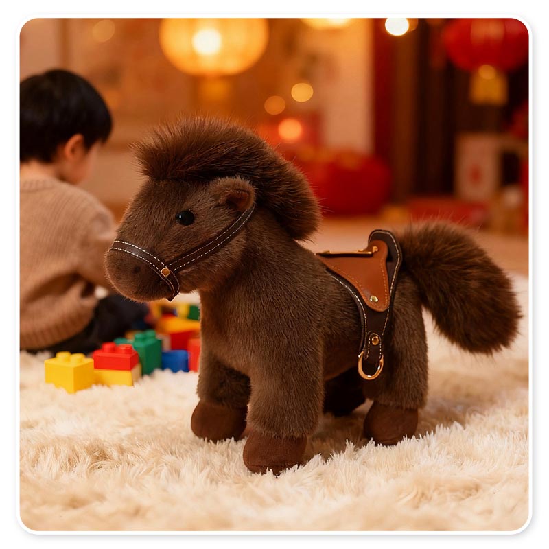 楽天市場】馬 ぬいぐるみ バッグチャーム リアル うま 動物