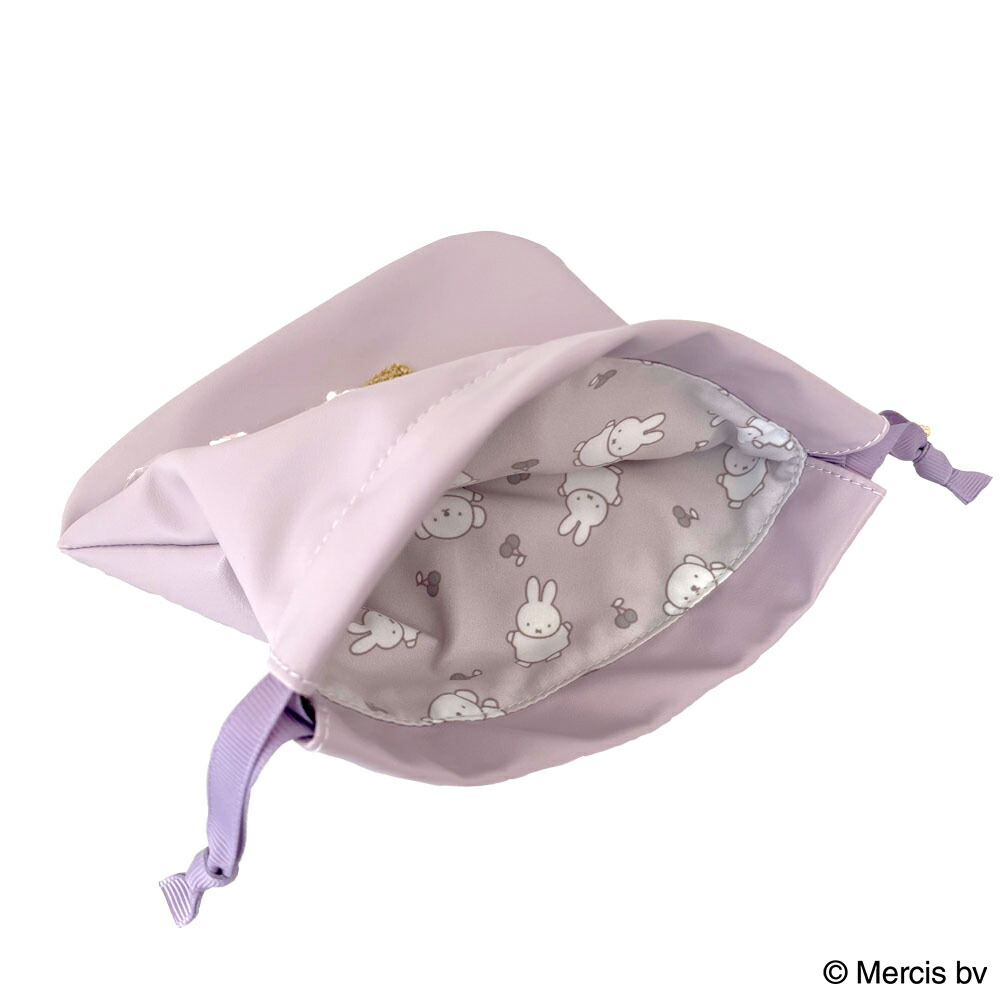 楽天市場】Miffy シェニールシリーズ 巾着ポーチ ＜ ミッフィー