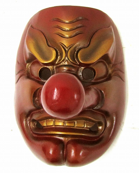 楽天市場】＊ 天狗面 天狗の面 鉄製 魔除け 厄除け 壁掛け 彫刻 美術品