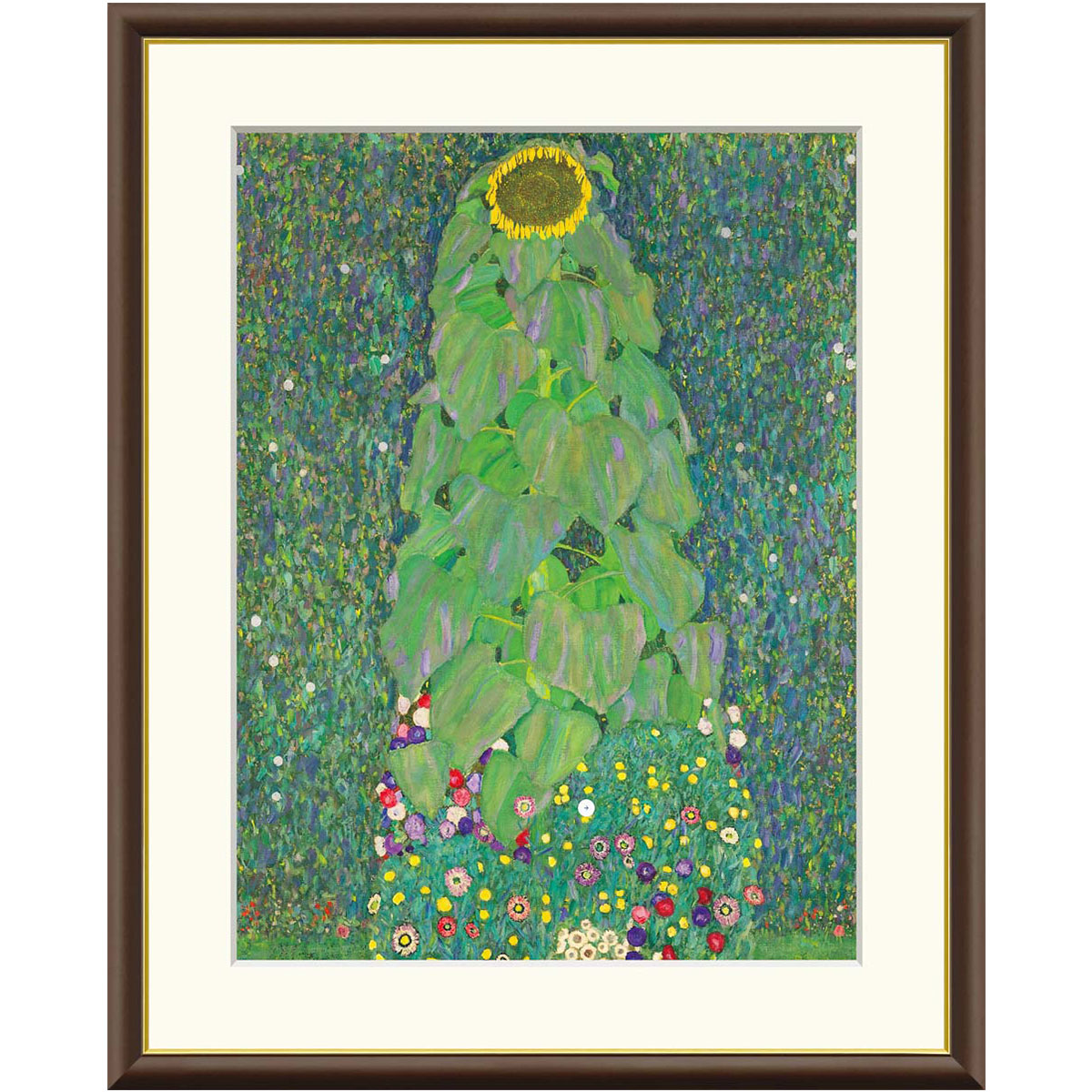 油絵素晴らしいクリムトの風景画美術アカデミー学生による完璧模写の