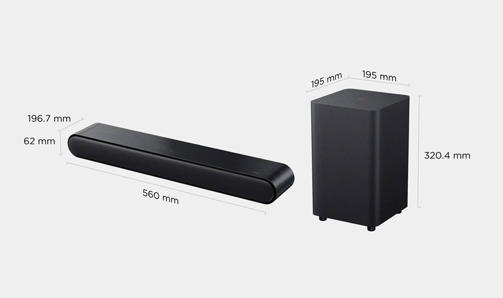 新品】TCL S642W ワイヤレスサブウーファー 2.1chサウンドバー 【公式