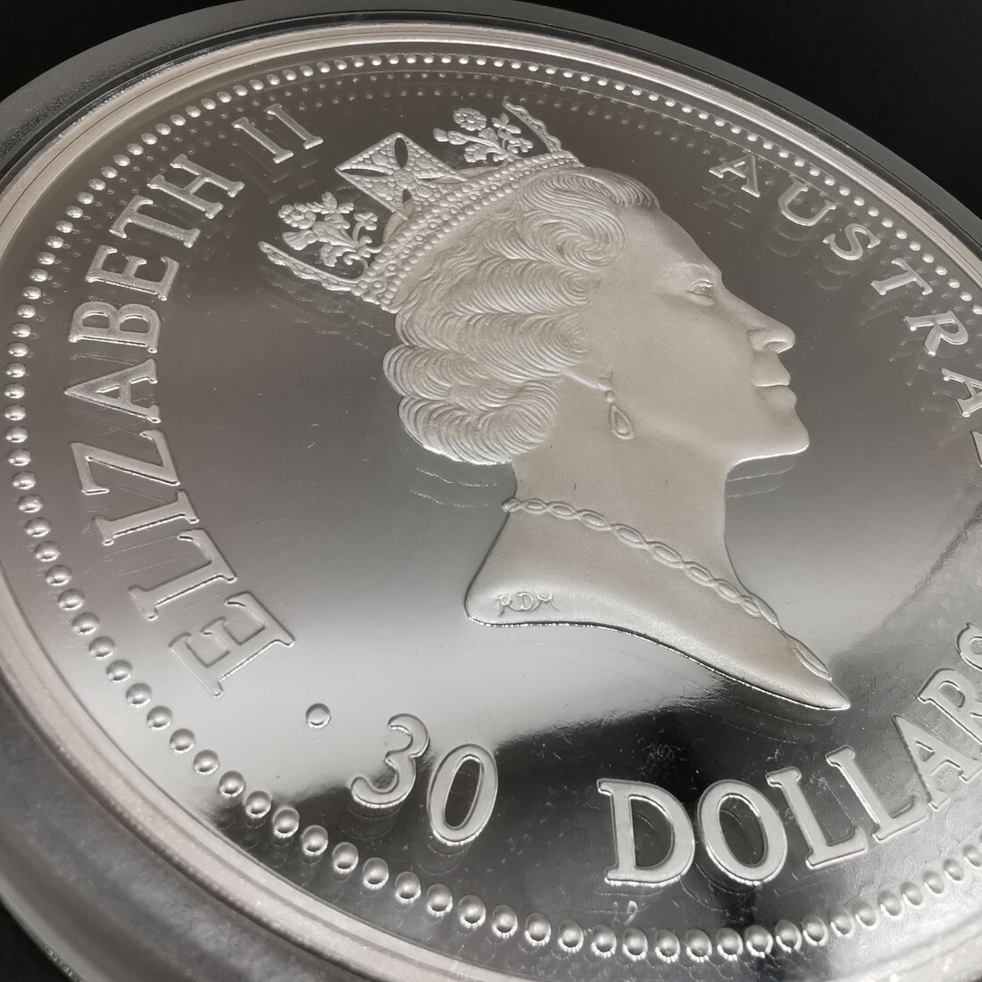 楽天市場】オーストラリア 30ドル銀貨 1996年 1キロ プルーフ 銀貨