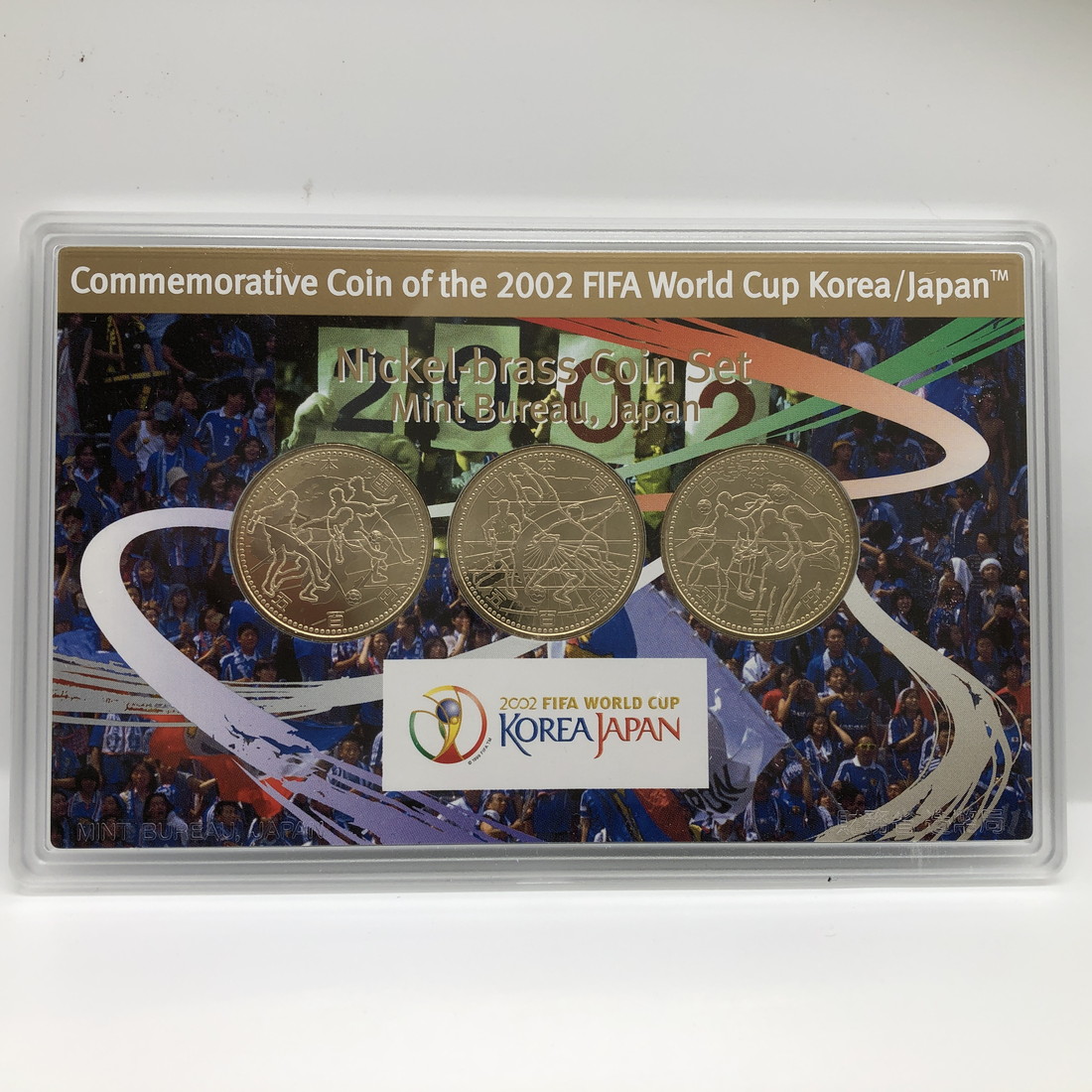 楽天市場】2002年 FIFAワールドカップ 500円 ニッケル黄銅貨幣セット 3