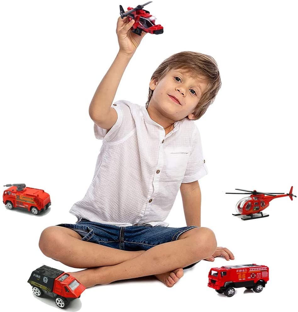 ☆商談中☆4702 プラスチック製ミニカー6台セット