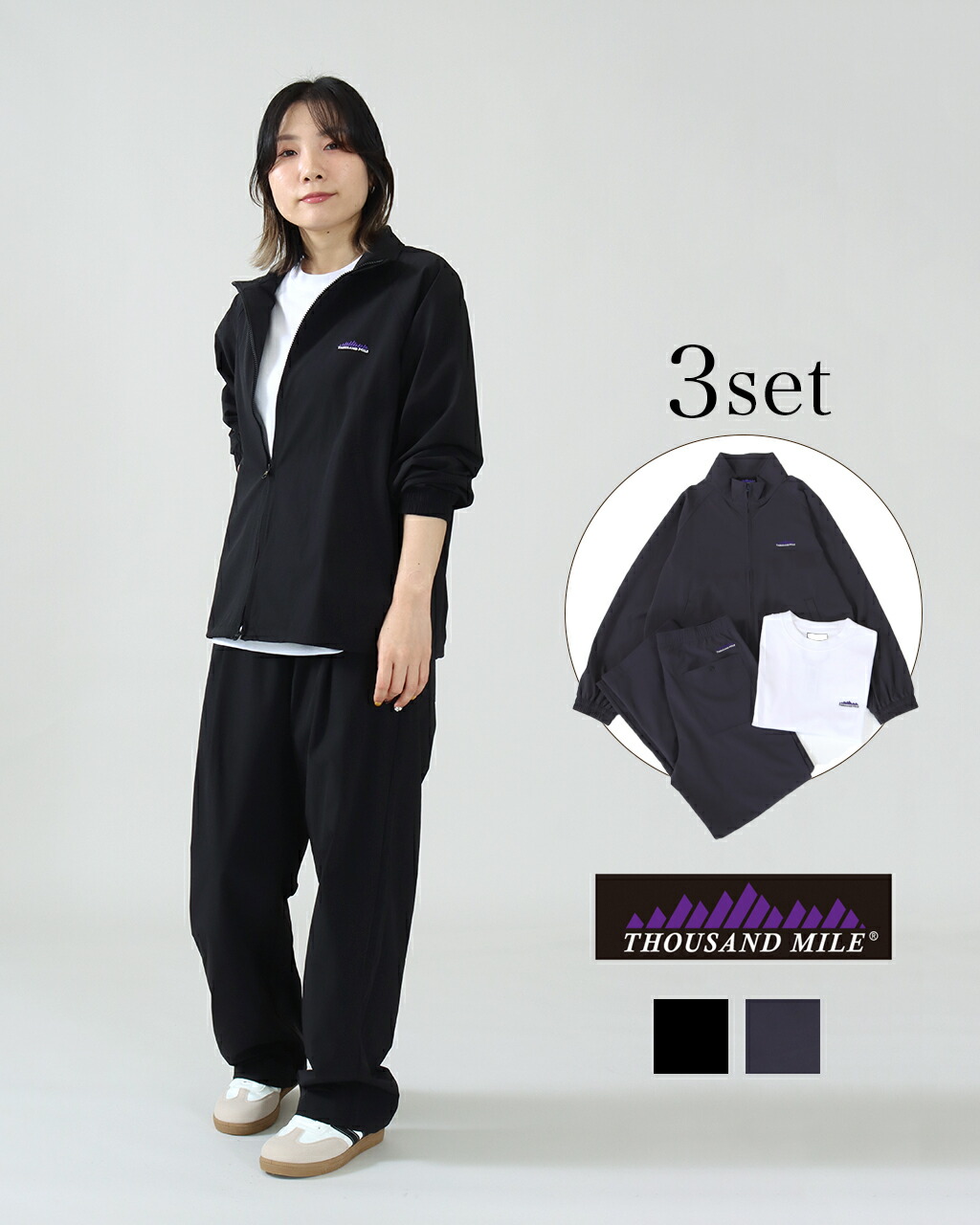 楽天市場】THOUSAND MILE サウザンドマイル ジップ ブルゾン Tシャツ