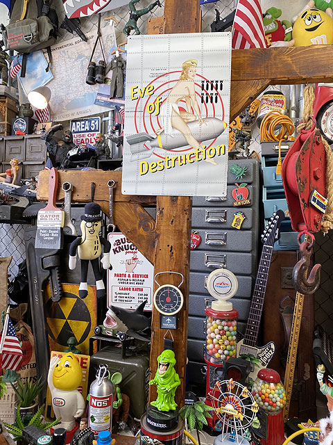 楽天市場】ピンナップガール ミリタリーアート ブリキ看板 （Eve of