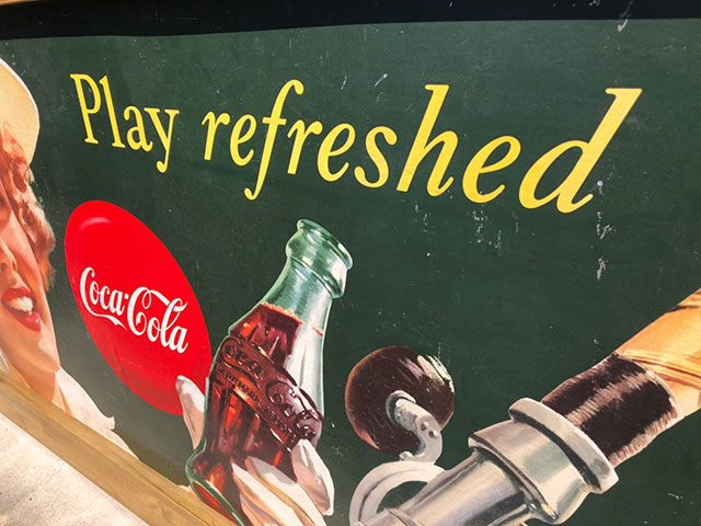 楽天市場】コカ・コーラ 特大サイズ・ヴィンテージポスター （ウッド