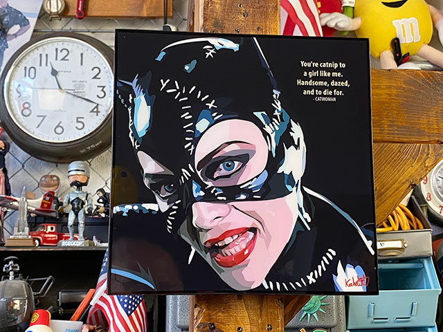 楽天市場】キャットウーマン ポップアートフレーム （ミシェル