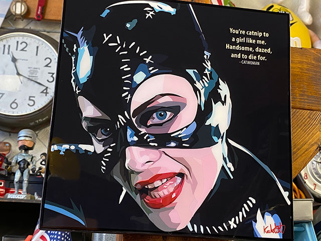 楽天市場】キャットウーマン ポップアートフレーム （ミシェル