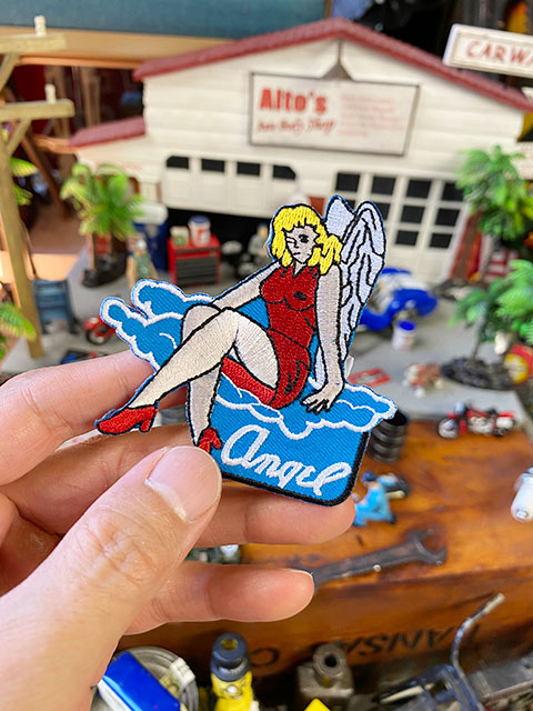 楽天市場】ノーズアート ピンナップガール ミリタリーワッペン