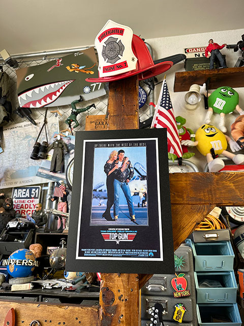 トムクルーズのビニール製特大ポスター トムクルーズのビニール製特大