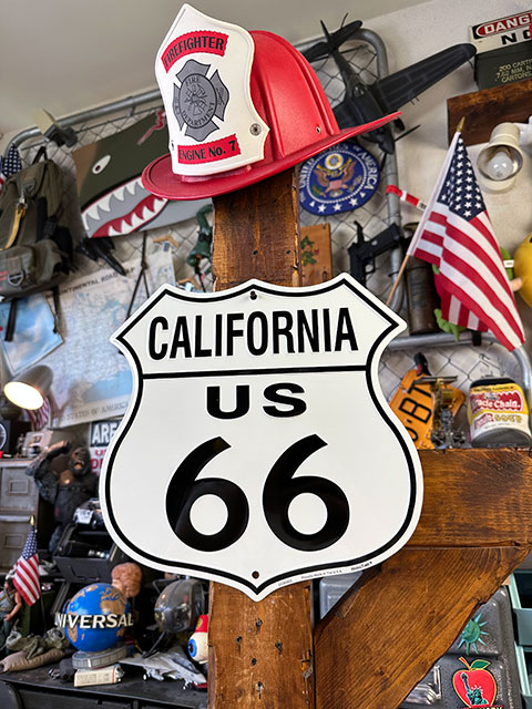 楽天市場】ルート66 ロードサイン ブリキ看板 （カリフォルニア