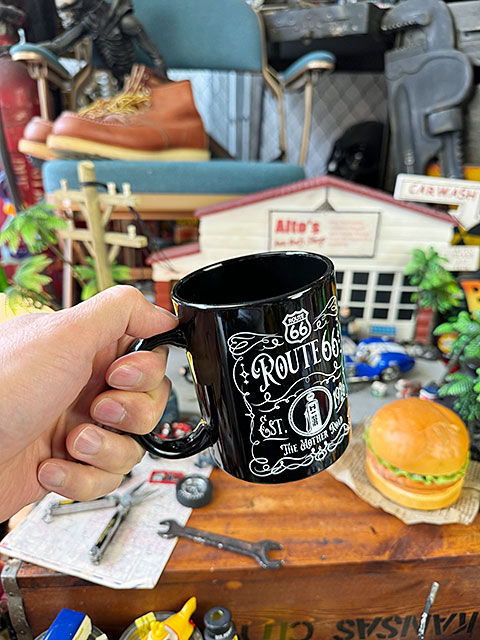 楽天市場】ルート66 マグカップ （ヴィンテージラベル） アメリカン