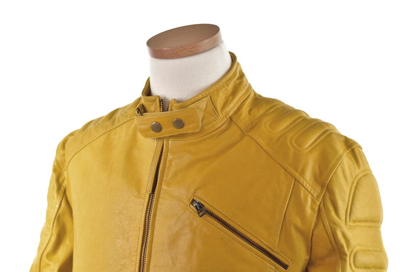 楽天市場】シングルライダースジャケットメンズ・イエロー