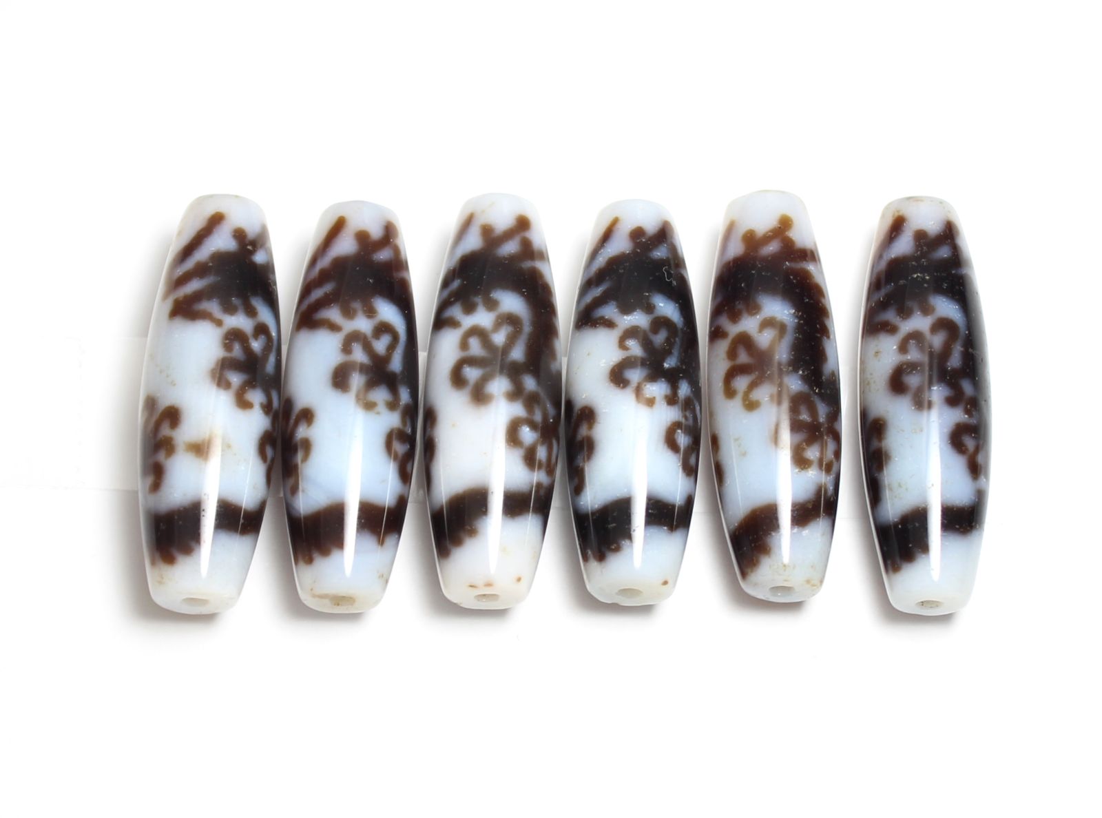 楽天市場】天珠 皇帝龍天珠 五本爪龍天珠 龍神天珠 白 38×12mm