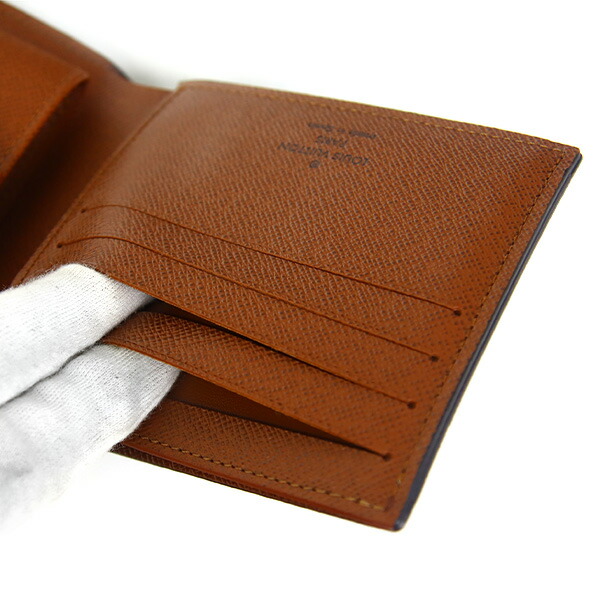 楽天市場】【正規紙袋無料】ルイヴィトン 二つ折り財布 ポルトフォイユ