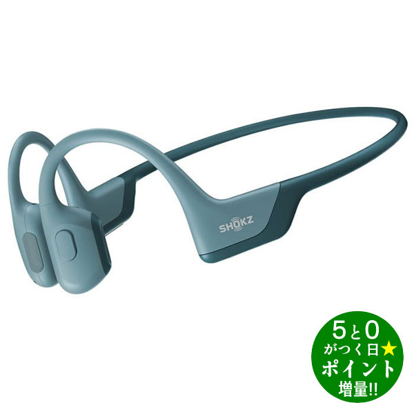 楽天市場】SHOKZ 骨伝導イヤホン OPENRUN PRO BLUE 新生活【転送不可