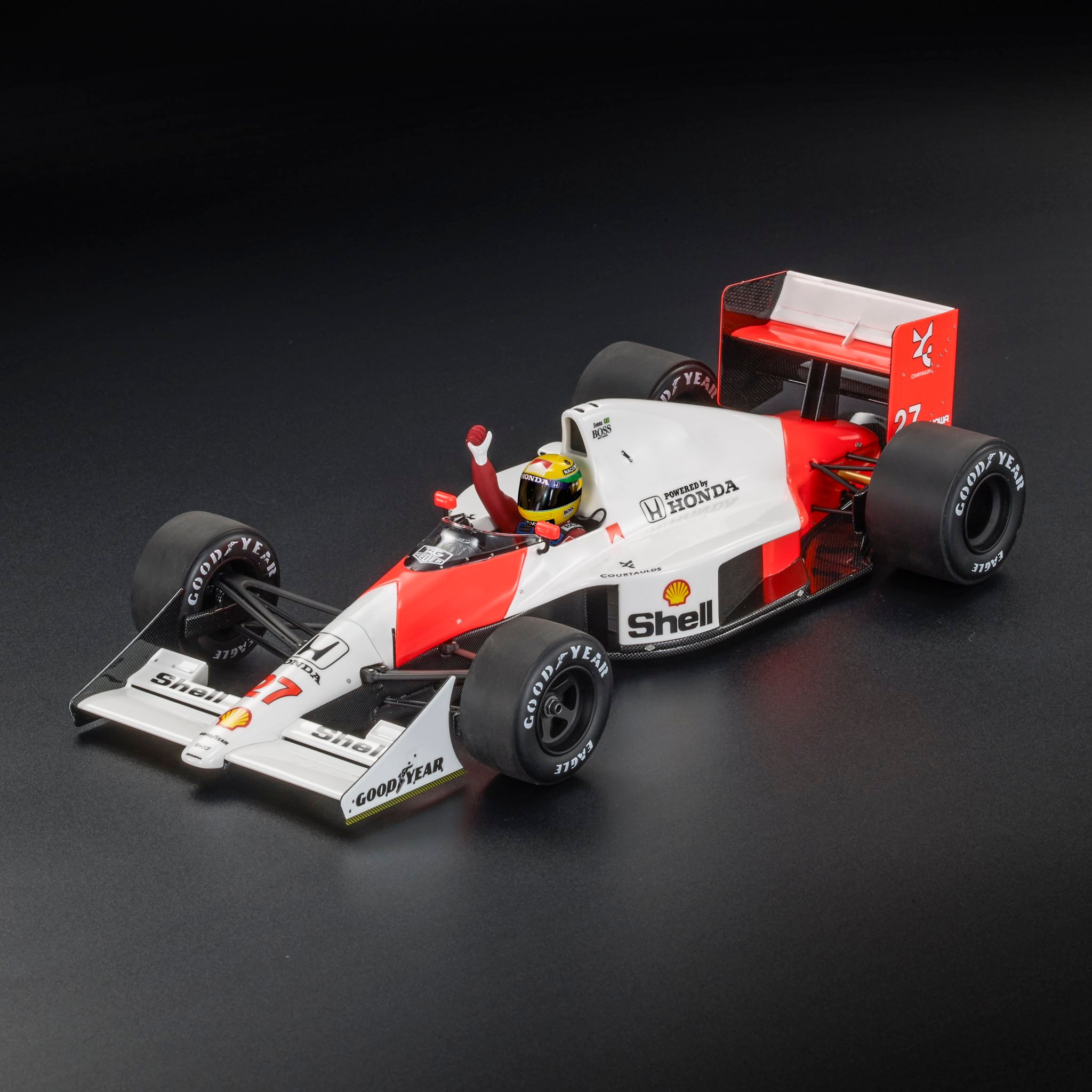 1/18 GP REPLICAS マクラーレン MP4/5B アイルトン セナ トップ
