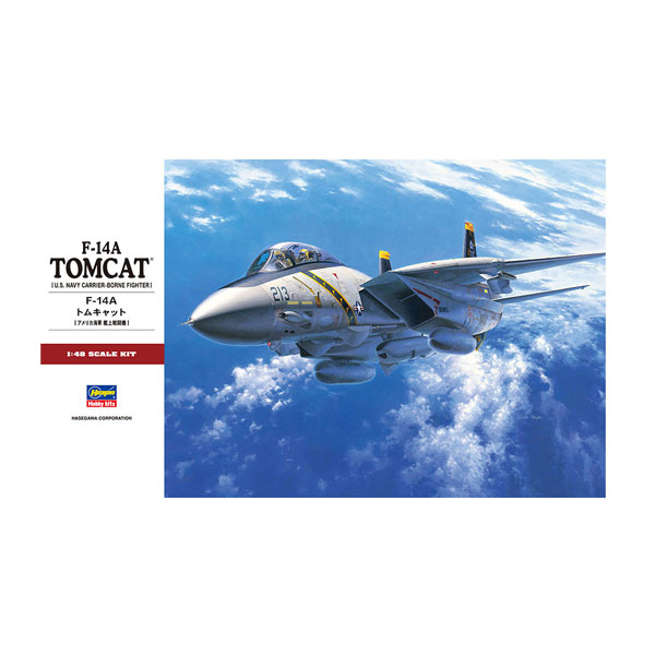 鯛2024ページ】ハセガワ 1/48 F-14A マーヴェリック&グース 鯛2024