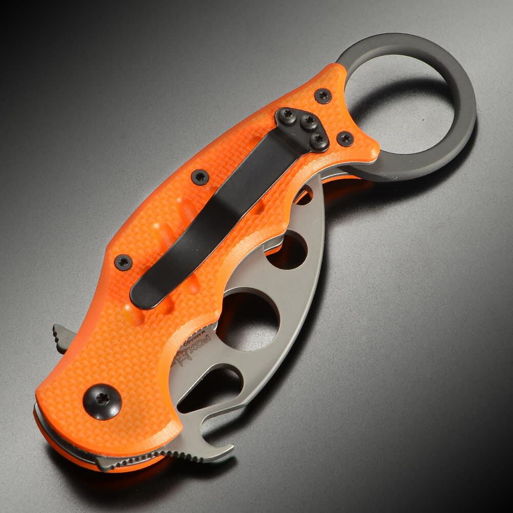 楽天市場】FOX KNIVES トレーニングナイフ Small Karambit Trainer