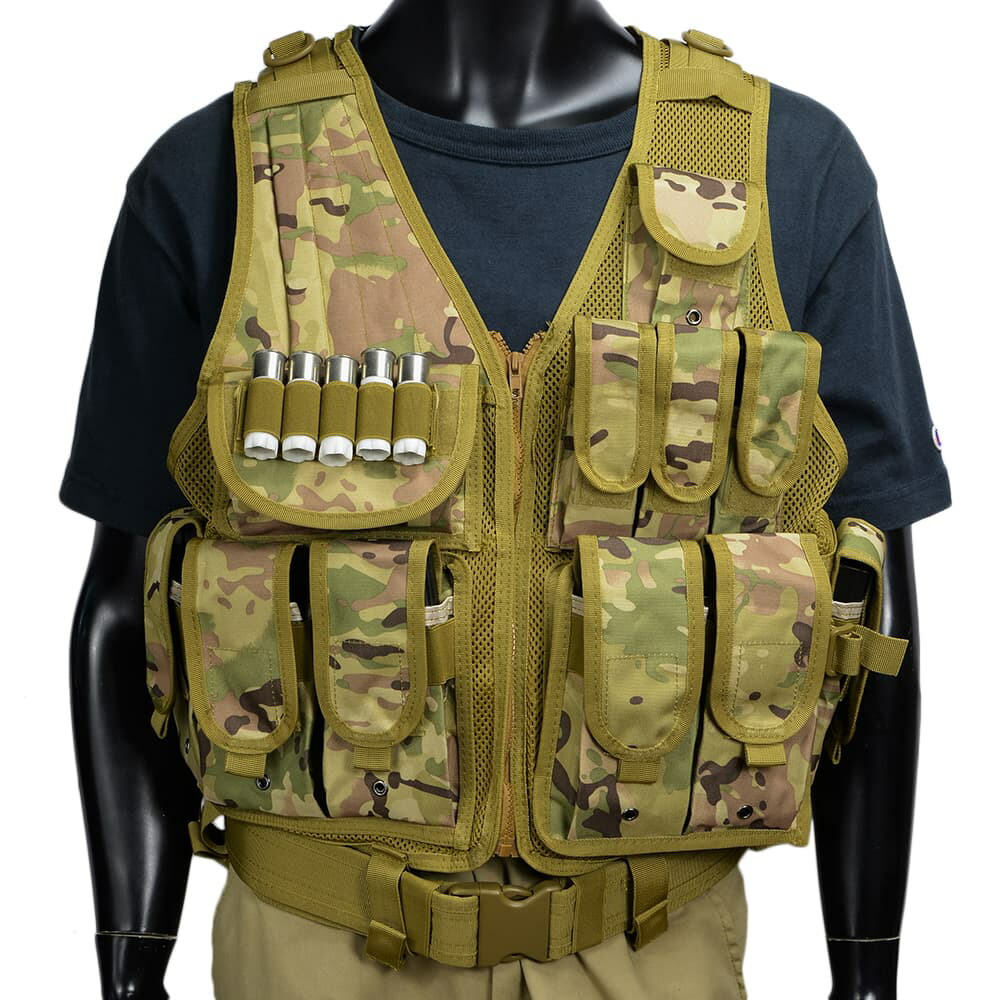 楽天市場】タクティカルベスト 固定式マグポーチ MOLLE装備対応