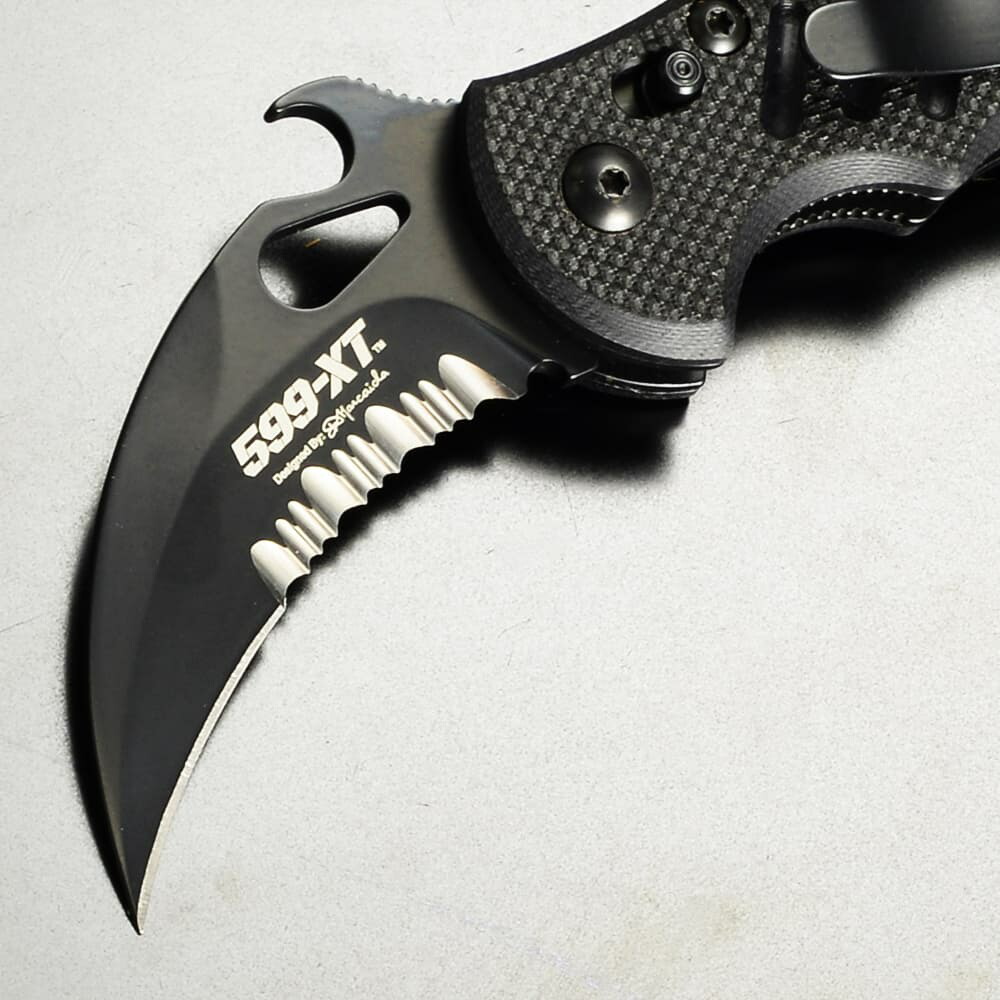 楽天市場】FOX カランビット 半波刃 G10ハンドル 折りたたみ式