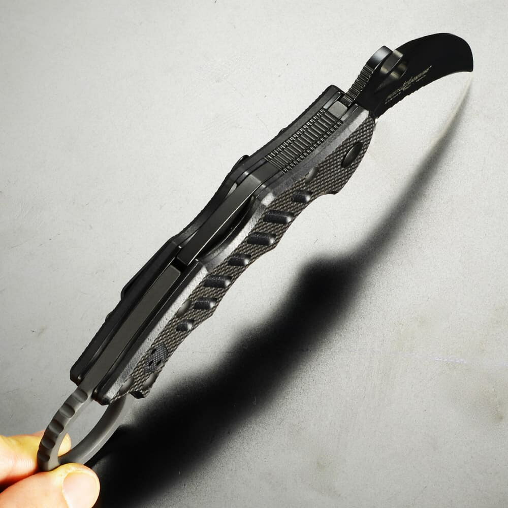 楽天市場】FOX カランビット 半波刃 G10ハンドル 折りたたみ式