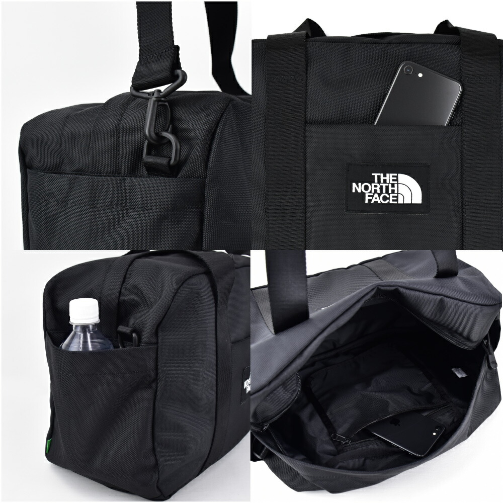 楽天市場】ザノースフェイス ノースフェイス ボストンバッグ 1泊 黒