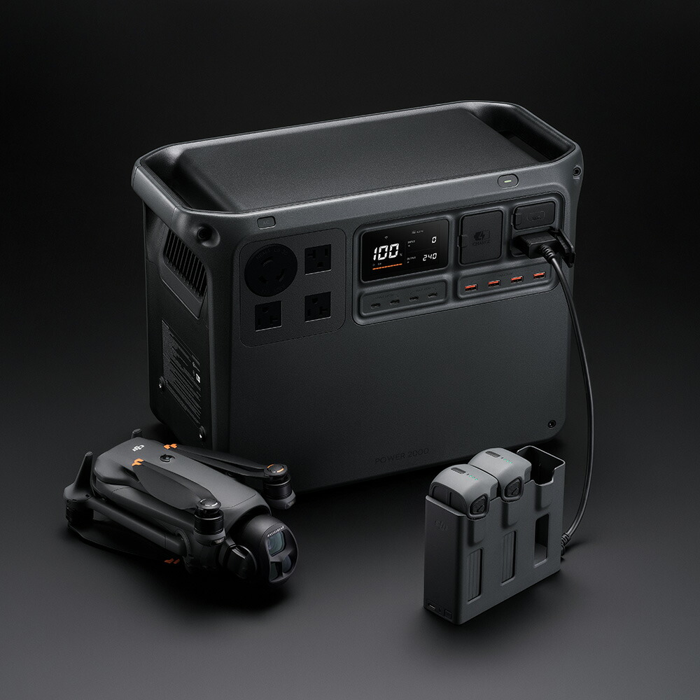 楽天市場】17%OFF! ポータブル電源 新製品 DJI Power 2000 ポータブル