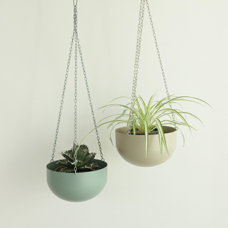楽天市場】ハンギングプランター 吊り鉢 ファンヌ ハンギングボウル 鉢