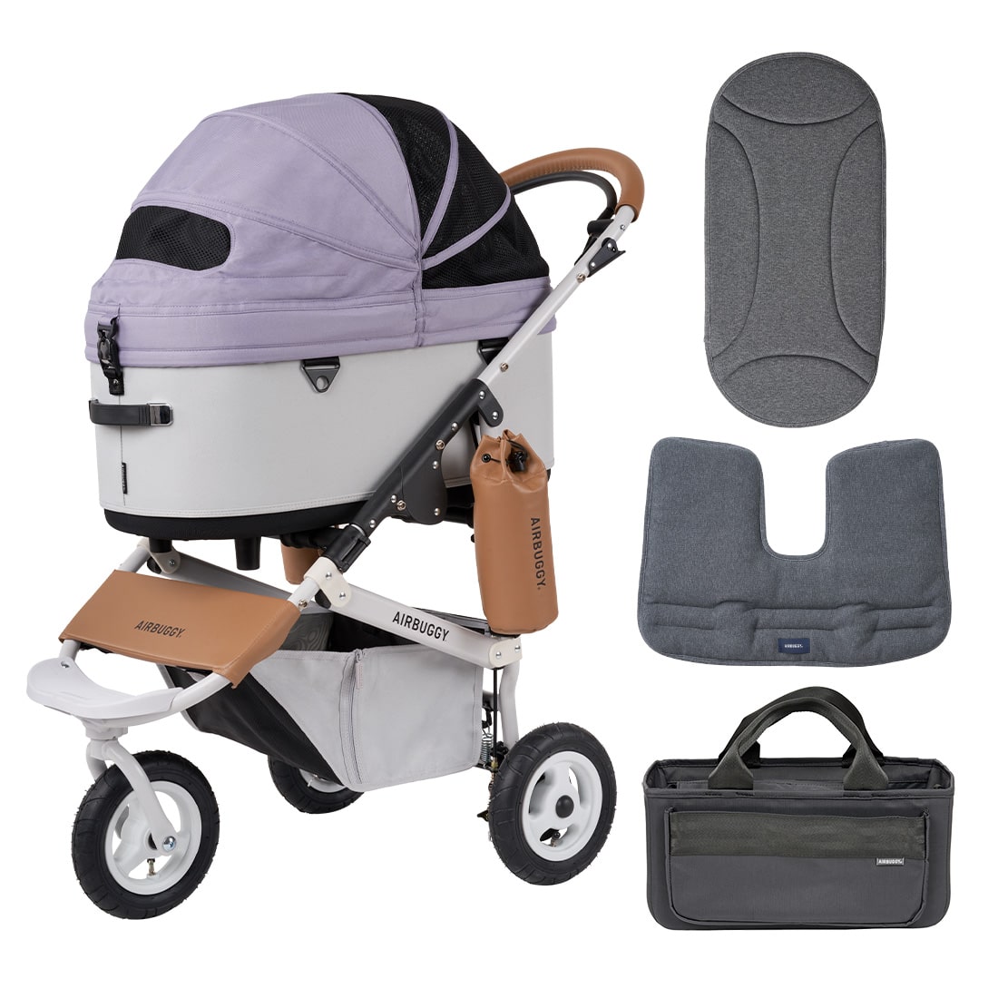 楽天市場】【公式】エアバギー ドーム3ブレーキ【ヴァイオレット