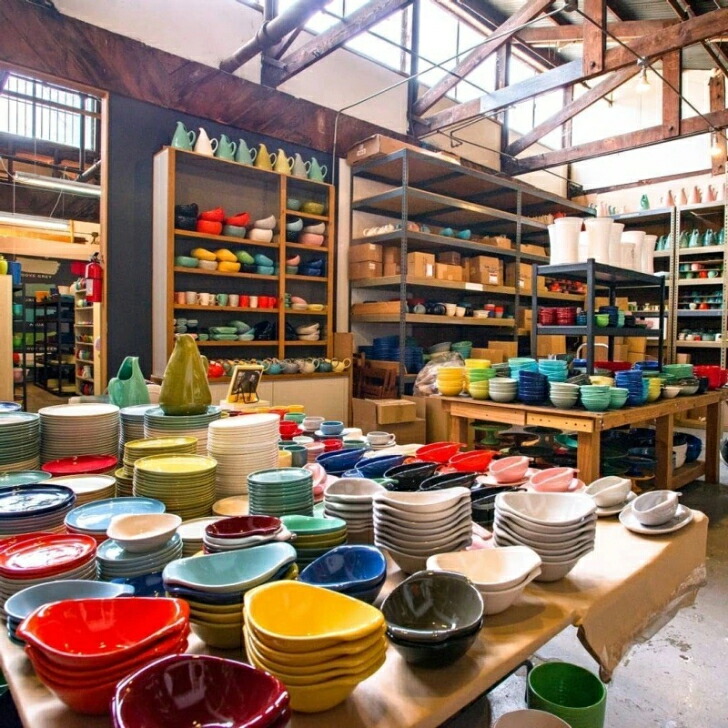 楽天市場】BAUER POTTERY バウアーポッタリー Sサイズ ドッグボウル