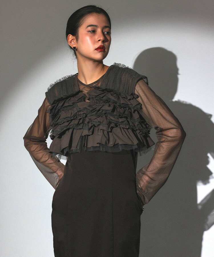 楽天市場】レディース ワンピース ドレス ANDRESD アンドレスド タフタ