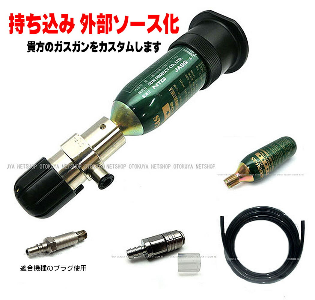 東京マルイ ハイキャパ5.1 CO2外部ソース化 セット