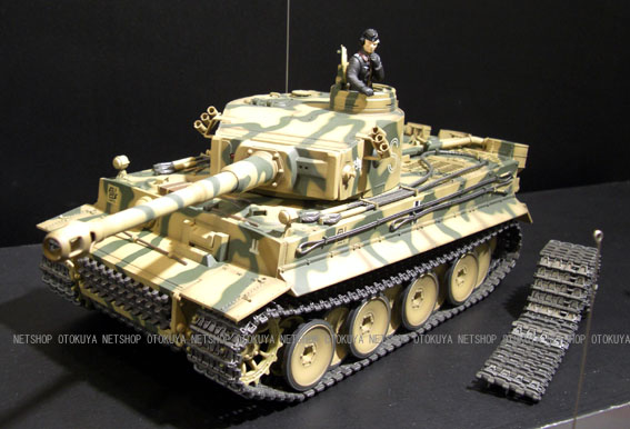 東京マルイ 1/24 RCバトルタンクシリーズ タイガーI 迷彩仕様 ラジコン