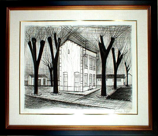 楽天市場】ベルナール ビュッフェ ドライポイント 1953 エコール