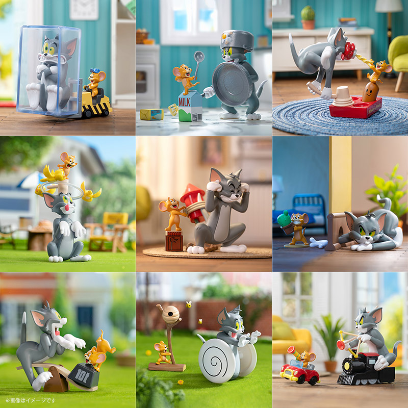トムとジェリー フィギュアセット シリーズ3 12体 未開封 トムと