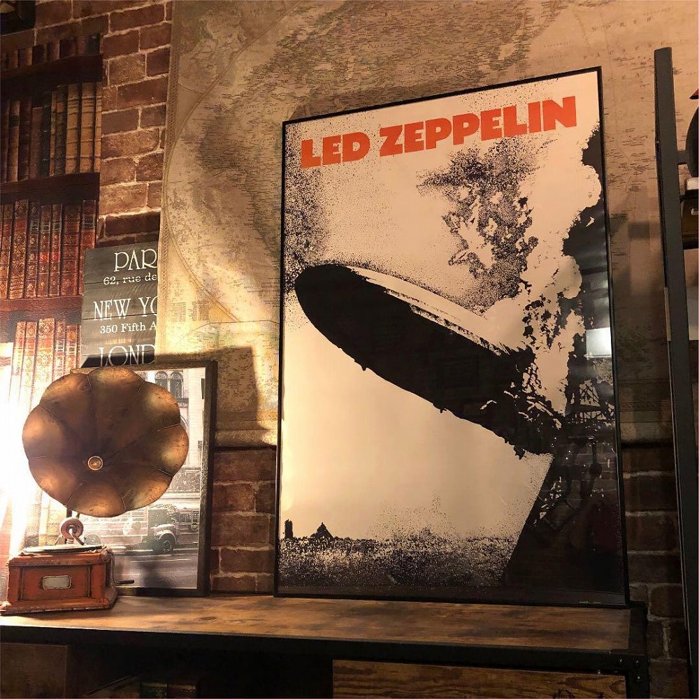 楽天市場】｢Led Zeppelin(レッド・ツェッペリン)」超超大型アート