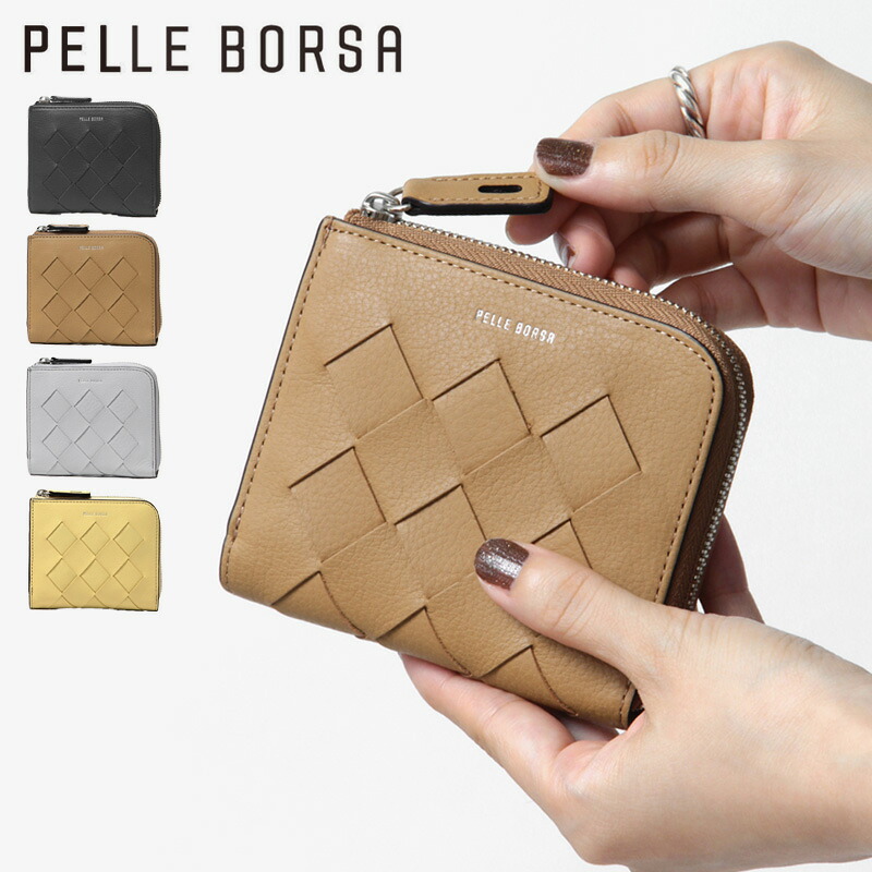 楽天市場】【10％クーポン】ペレボルサ 財布 PELLE BORSA 二つ折り財布