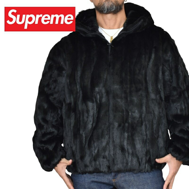 楽天市場】Supreme シュプリーム Faux Fur Hooded Jacket フェイク