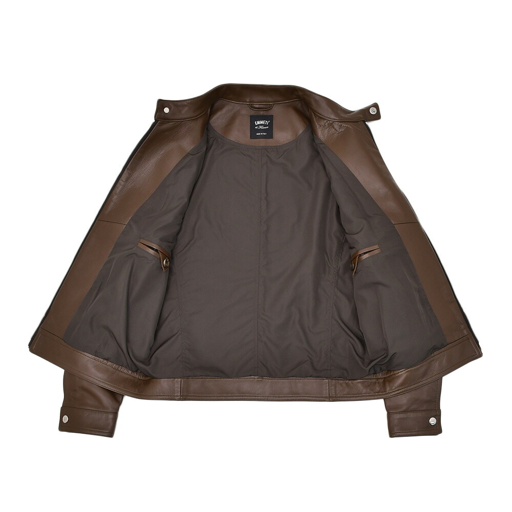 楽天市場】エンメティ EMMETI シングルライダースジャケット メンズ