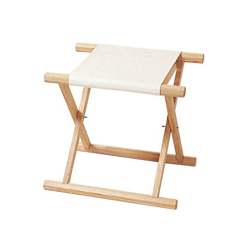 楽天市場】胡床(こしょう) 角足 白木白布 巾44cm×奥行35cm【送料無料